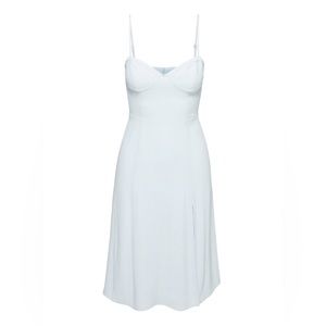 Sunday Best Viola Midi Dress in Fluid Blue